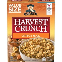 Quaker Harvest Crunch Original Granola Cereal, 1.4kg