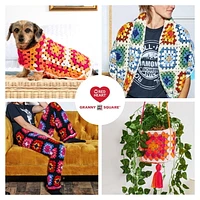Red Heart All In One Granny Square Fil (250g/8.8oz) Red Heart Granny Square 250g