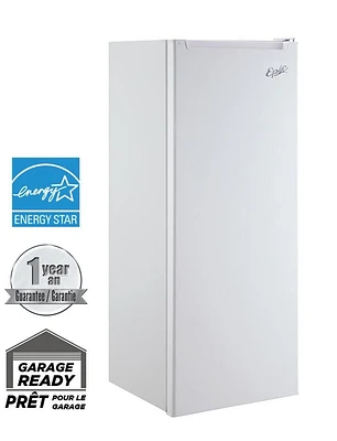 Epic 6 cu.ft. White Upright Freezer