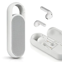 Haut-parleur sans fil Duo tout-en-1 d'Acoustic Research / Écouteurs TWS et étui de chargement
