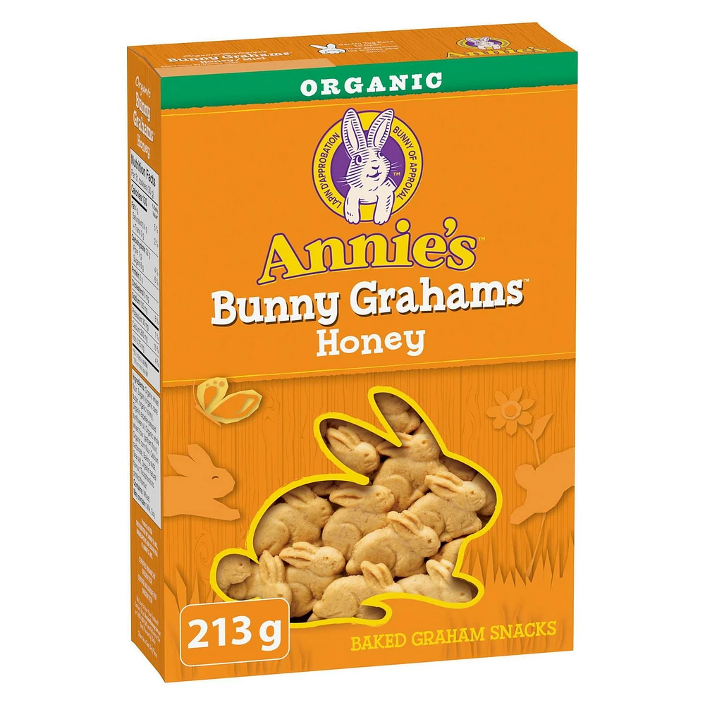 Annie's Organic Bunny Grahams Honey Baked Graham Snacks