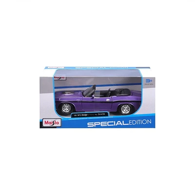 Maisto 1:24 Collection de véhicules moulés sous pression édition spéciale – 1970 Dodge Challenger R/T Cabriolet