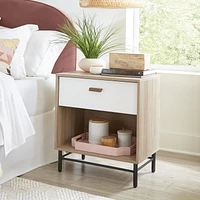 Sauder La Collection Anda Norr Chevet, Finition Sky Oak, 429474