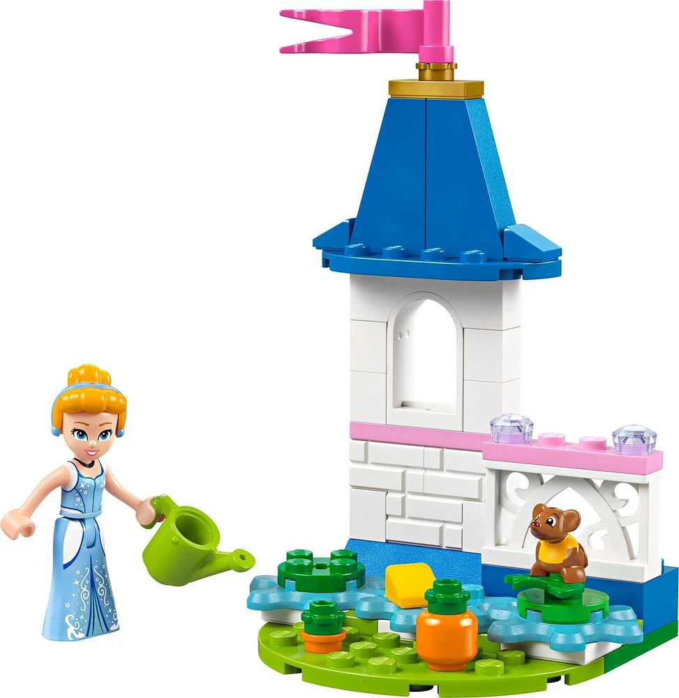 LEGO Disney Princess Le château miniature de Cendrillon avec un jardin 30695 Ensemble de construction (52 pièces)