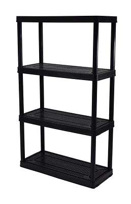 All Purpose 4 Shelf, 4-Shelf Resin Rack