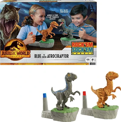 Jeu ​Rock ‘Em Sock ‘Em Robots Blue contre Dino de Course