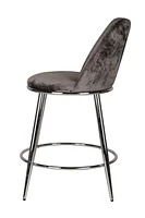Nora Counter Stool, Set of 2, Grey