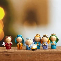 Ensemble pour crèche de Noël pour enfants Holiday Time