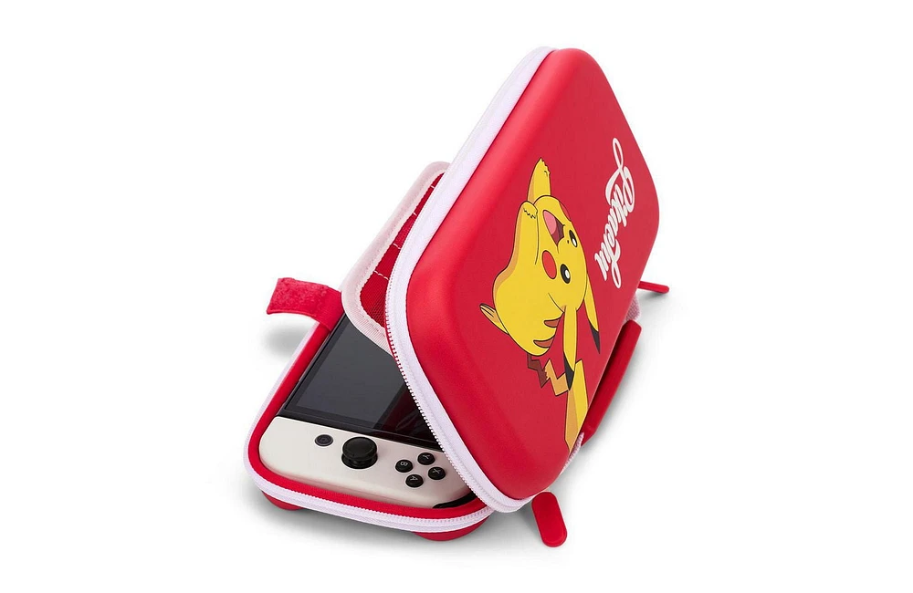 PowerA Protection Case for Nintendo Switch - OLED Model, Nintendo Switch and Nintendo Switch Lite - Pikachu Playday, Nintendo Switch