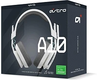 LOGITECH ASTRO GAMING A10 GEN 2 CASQUE XBOX BLANC Qualité sonore améliorée