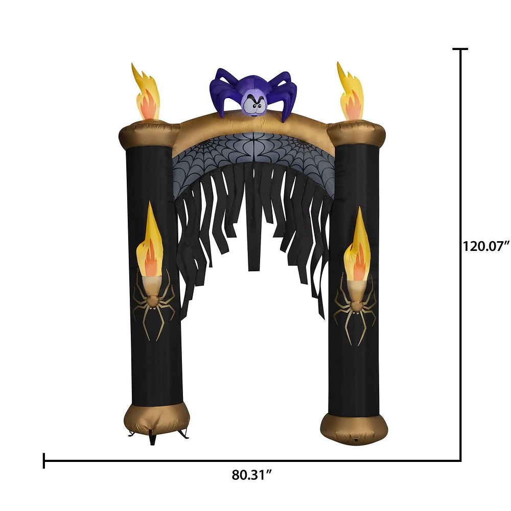 Airblown Archway-Mixed Media-Bug Eyed Spider (WM CA)