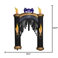 Airblown Archway-Mixed Media-Bug Eyed Spider (WM CA)
