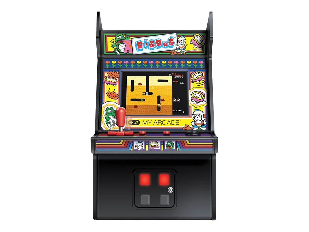 6" COLLECTIBLE RETRO DIG DUG MICRO PLAYER