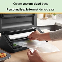 FoodSaver Vacuum Sealer Bags for Airtight Food Storage and Sous Vide, Variety Pack, 8" x 20' and 11" x 16', 5 Count