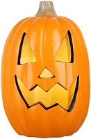 Lighted 16" Blow Mold Jack-O-Lantern-Scary
