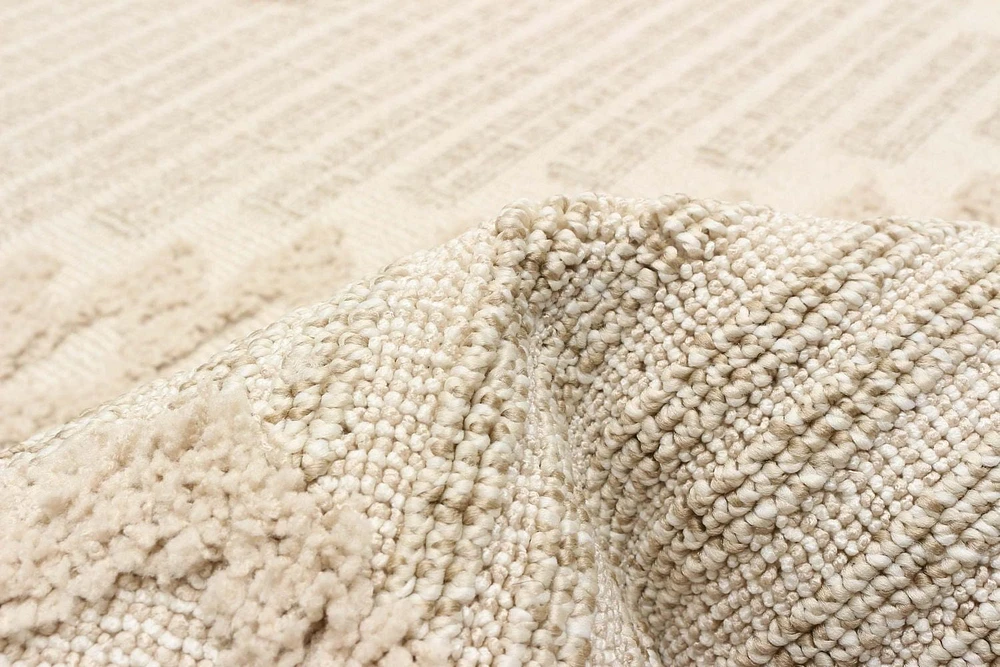 ECARPET Jute Style Area Rug for Bedroom, Living Room, Dining Room Carmen Collection