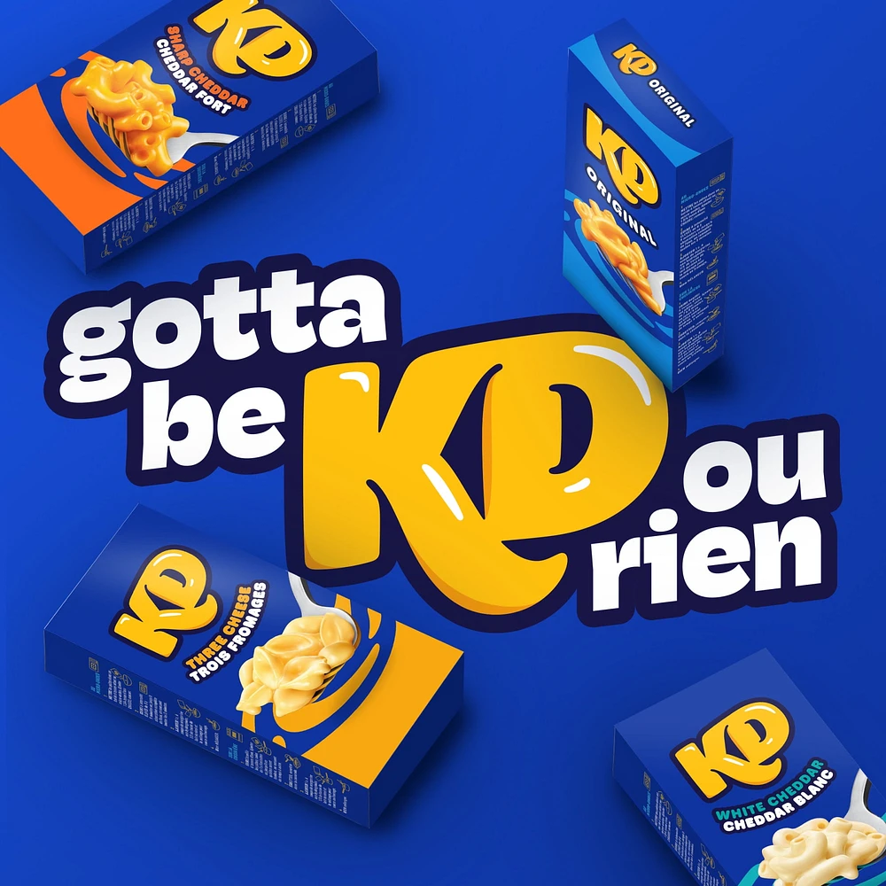Macaroni et fromage Kraft Dinner Trois fromages 175 g