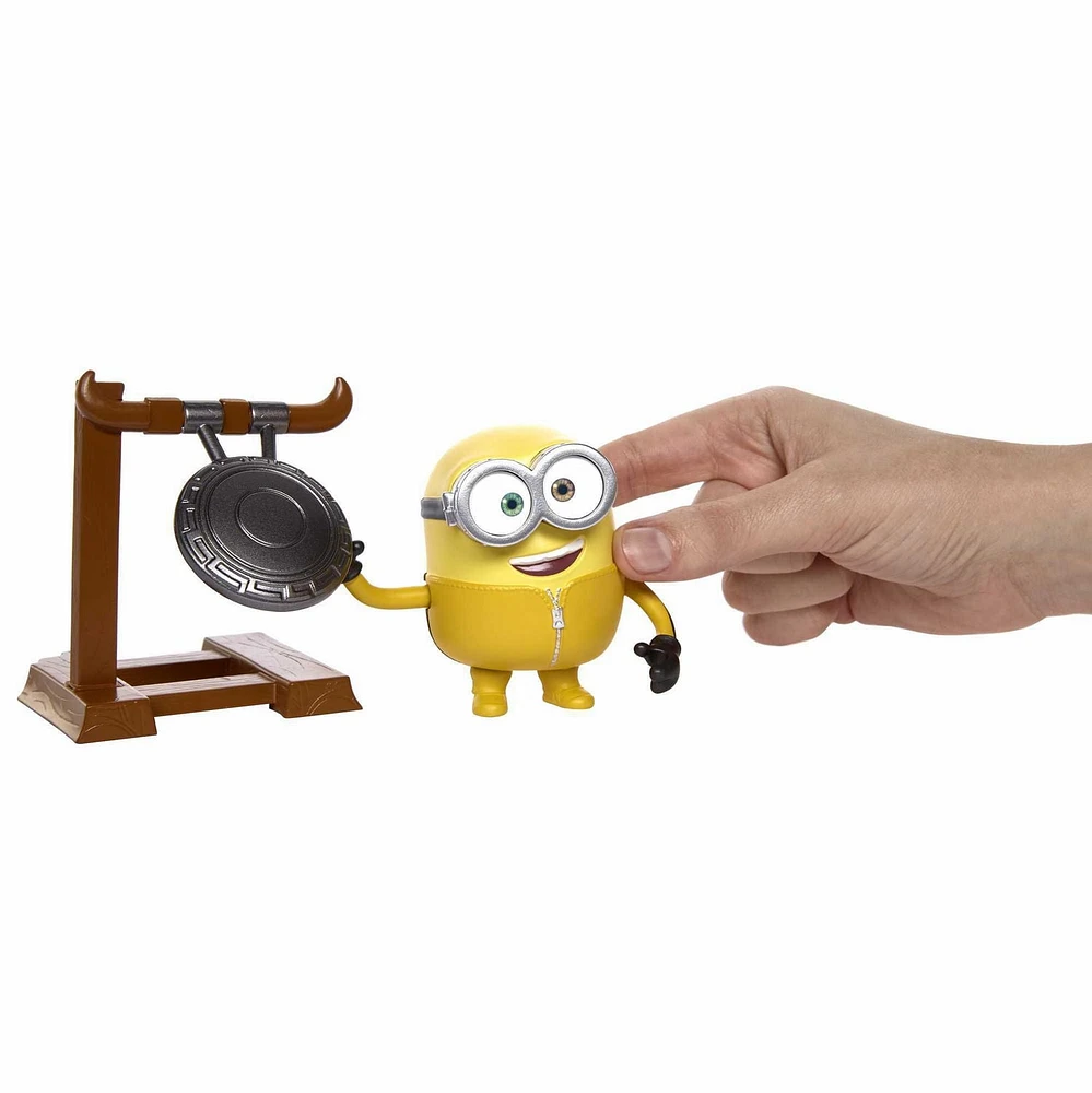 Figurine articulée actionnée par bouton Bob du film «Les Minions 2: Il était une fois Gru» («Minions: The Rise of Gru»)