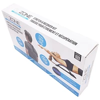 GoZone Kit d'étirement et de Récupération, étireur de dos et Correcteur de Posture pour Hommes et Femmes, Soutien du dos et Soulagement de la Douleur, Noir Kit d'étirement du dos et de Correcteur de Posture