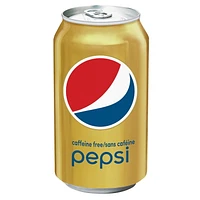 Boisson gazeuse Pepsi Sans caféine, 355 mL, 12 canettes 12x355mL
