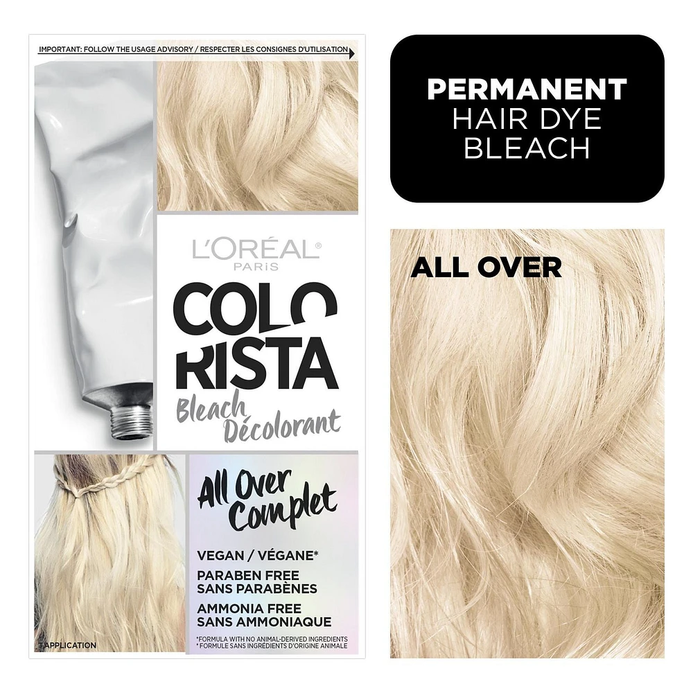 L'Oréal Paris Colorista Bleach Hair Color, Vegan & ammonia free bleach