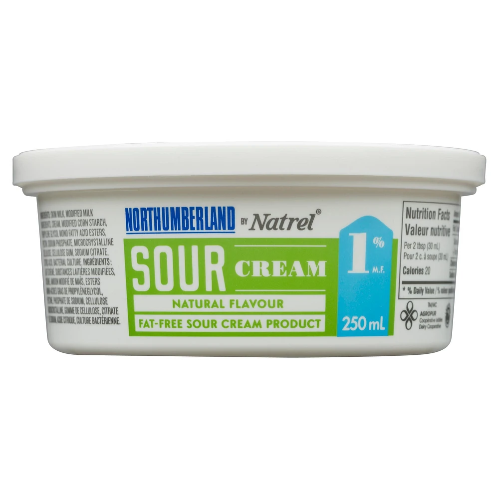 Northumberland 1% Fat Free Sour Cream, 250 mL