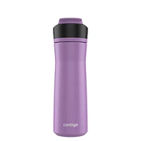 Contigo Ashland Chill 2.0 Stainless Steel Water Bottle with AUTOSPOUT Lid, Pansy, 24 oz (709 ml)