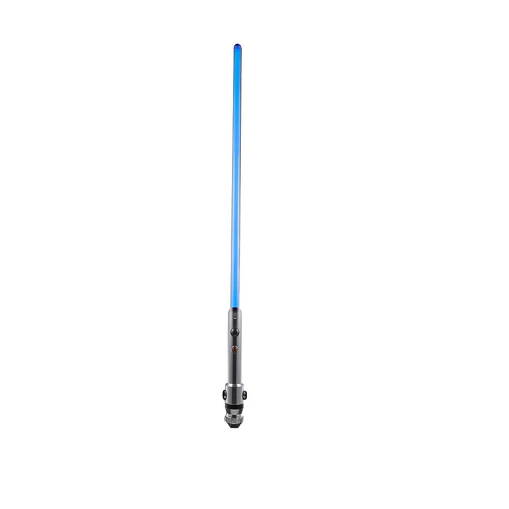 Star Wars The Black Series, sabre laser Force FX Elite d'Ahsoka Tano avec LED et effets sonores, article de cosplay de collection pour adultes
