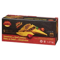 Patty King International Jamaican Style Beef Patties - Spicy, Beef Patties - Spicy 9x130g