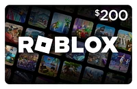 Roblox $200 eGift Card [Includes Free Virtual Item] [Redeem Worldwide]