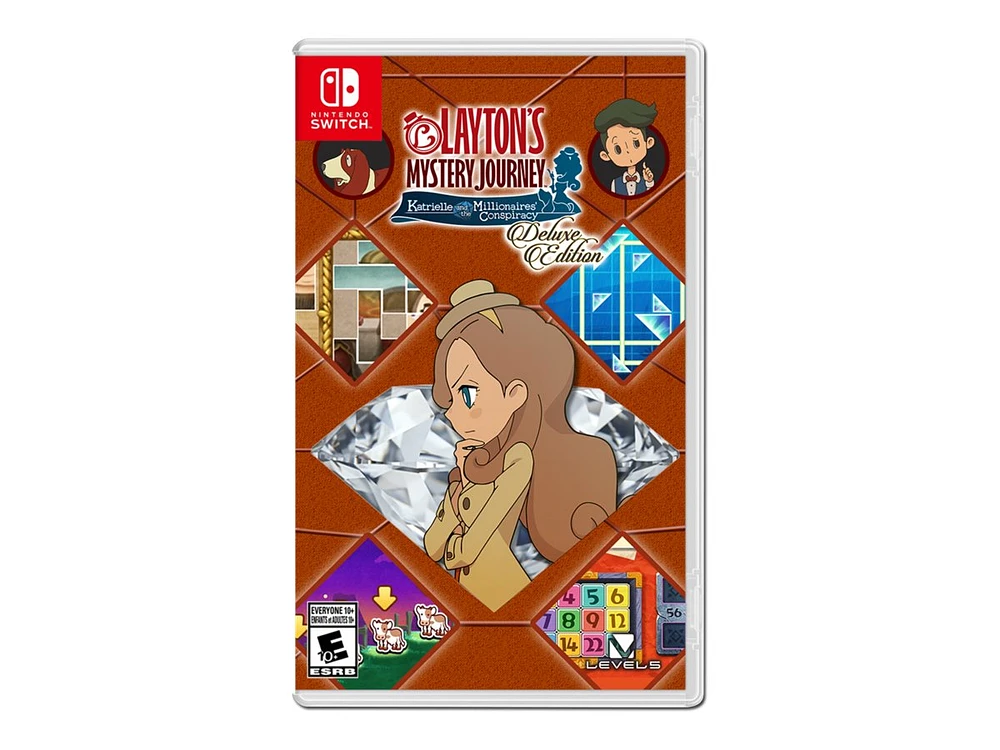 Layton's Mystery Journey: Katrielle and the Millionaires' Conspiracy - Deluxe Edition - Nintendo Switch [Digital Code]