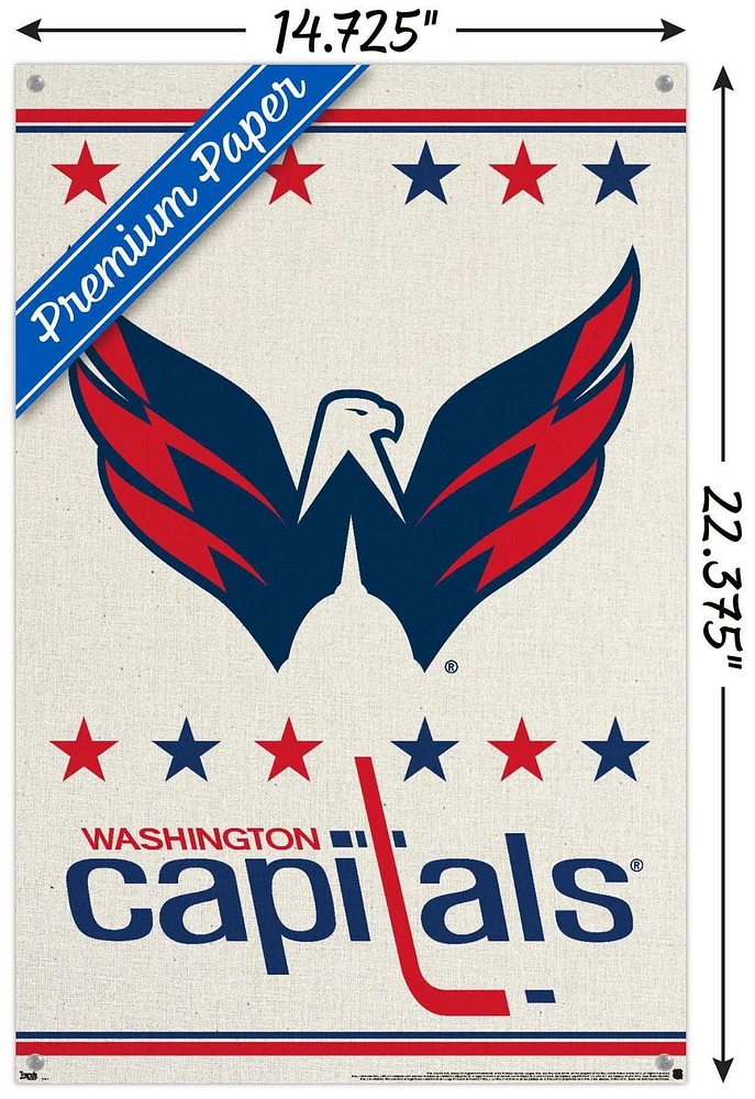 NHL Washington Capitals - Logo 14 Wall Poster