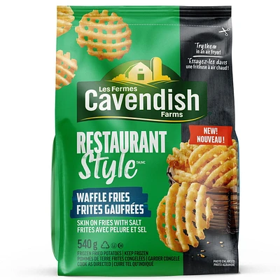 Cavendish Farms Restaurant Style Waffle Fries, 540g