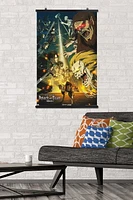 Attack on Titan: Season 4 - Key Visual 3 Wall Poster with Magnetic Frame, 22.375" x 34"