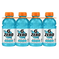 Gatorade Zero Glacier Freeze 8 x 355 mL, Bottles, 8x355mL