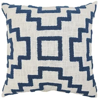 hometrends Coussin Décoratif Iris Iceberg