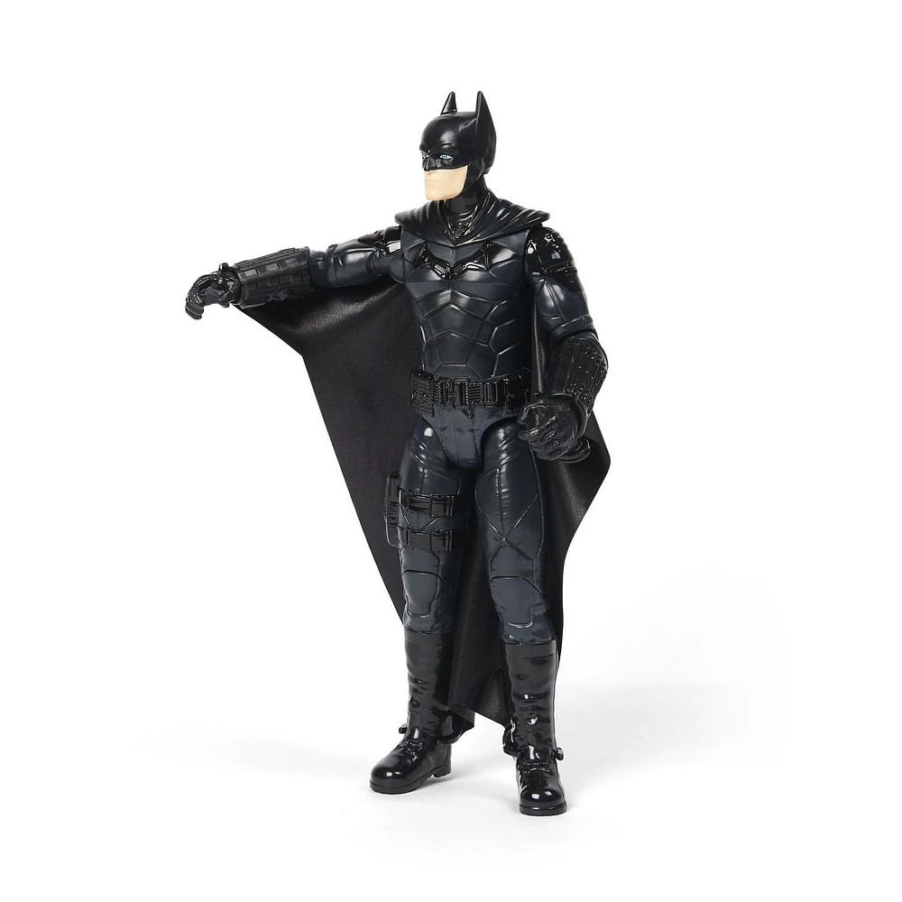 DC Comics, Figurine articulée Wingsuit Batman de 30,5 cm, Jouets pour enfants à collectionner du film Batman pour garçons et filles à partir de 3 ans