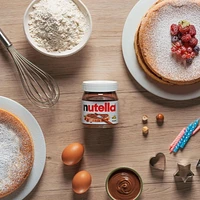 NUTELLA® Hazelnut Spread with Cocoa for Breakfast, 2 Pack, 725g x 2