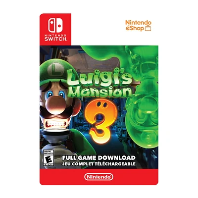 Nintendo Switch Luigi's Mansion 3 79.99 (Digital Code)