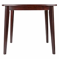 Winsome Table Pauline fini Noyer