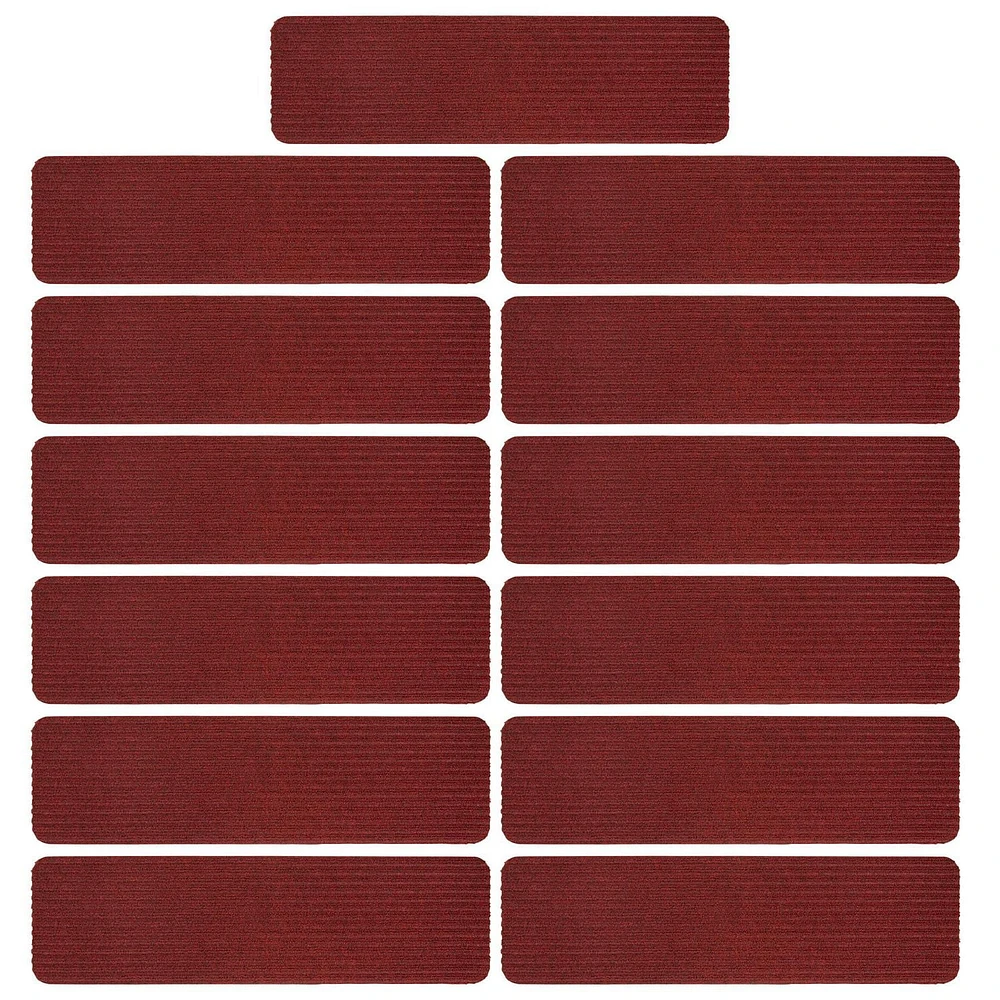 Ottomanson Lifesaver Collection Utility Ribbed Stair Tread