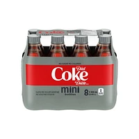 Diet Coke 300mL Mini Bottles, 8 Pack, 8 x 300mL