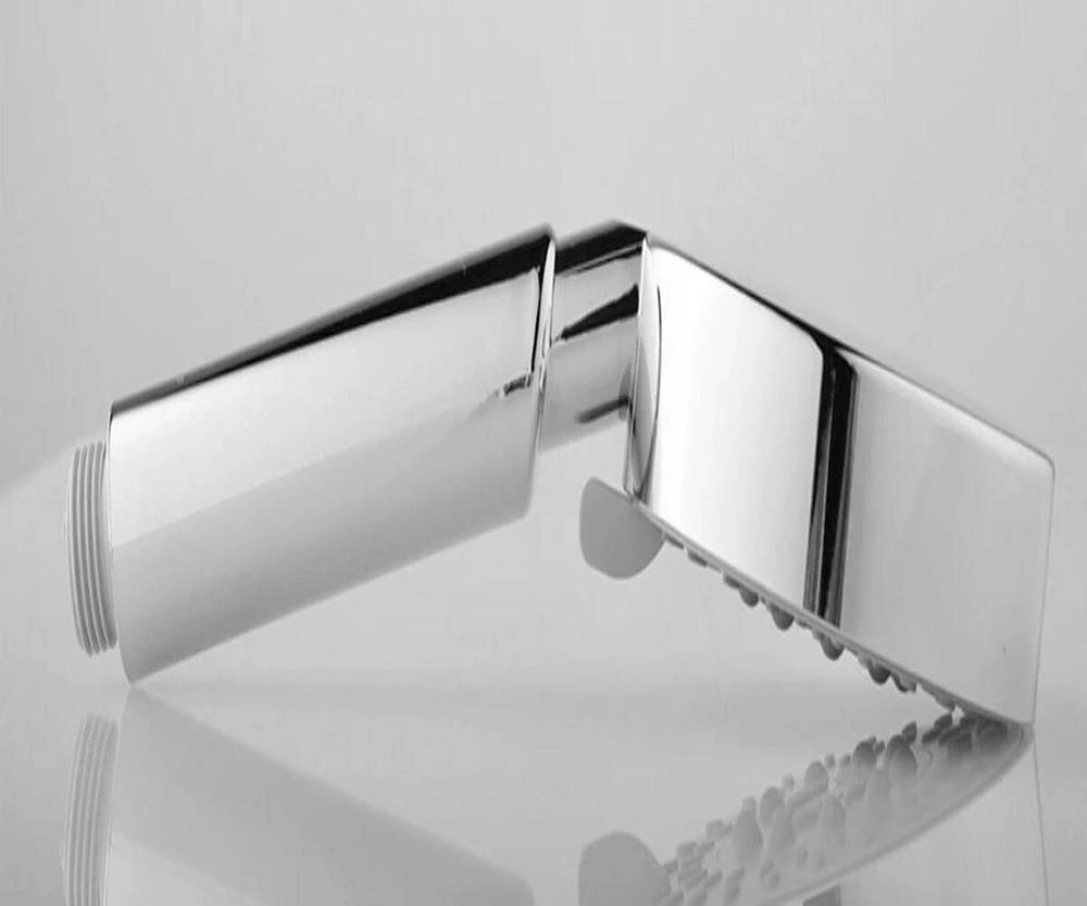 DROP Bath and Kitchen 3 Spray Rainfall Hand Shower Head in Chrome - DR091040