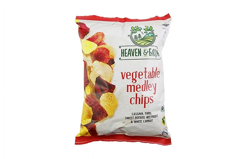 Heaven & Earth Chips Veggie GF KPY 142g