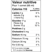 NESTLÉ® DRUMSTICK® Minis Vanilla Caramel Cones 6 x 66 ml