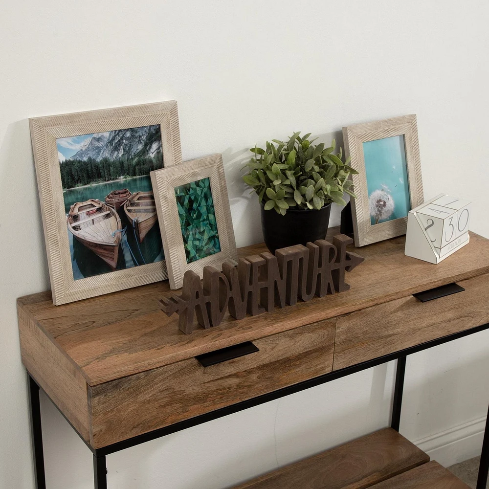 Cadre photo naturel de table Rizzoli de Hometrends 20,3 x 25,4 cm
