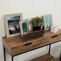 Cadre photo naturel de table Rizzoli de Hometrends 20,3 x 25,4 cm