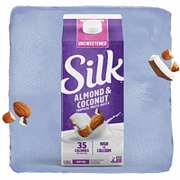 Silk Almond Coconut Blend Milk Alternative, Unsweetened, Dairy-Free