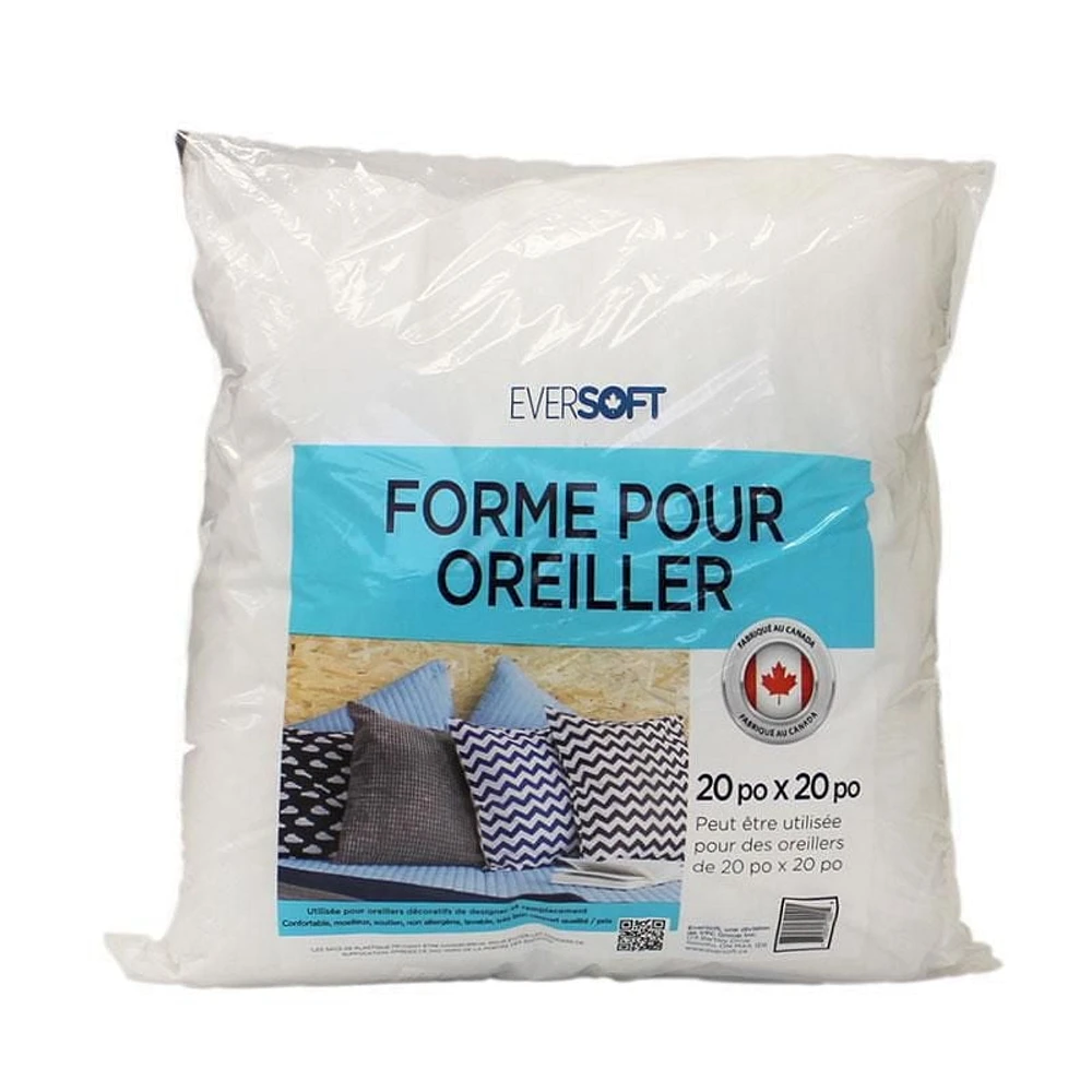 Eversoft 20" Pillow Form