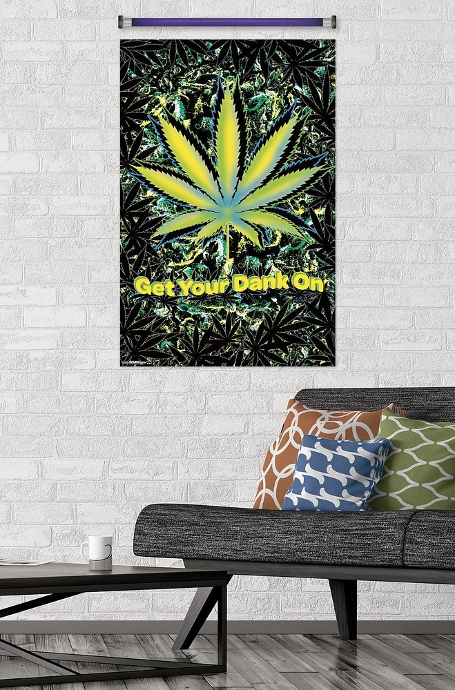 Neon - Marijuana Neon Wall Poster,